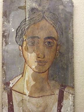 A Woman, er Rubayat, ca AD 350 (San José, CA, Rosicrucian Egyptian Museum, R.C. 1638)